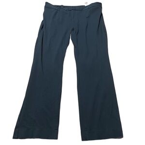 NYDJ Women's Wide Leg Trousers Plus Size 18 Dark Blue Work Office Casual Navy